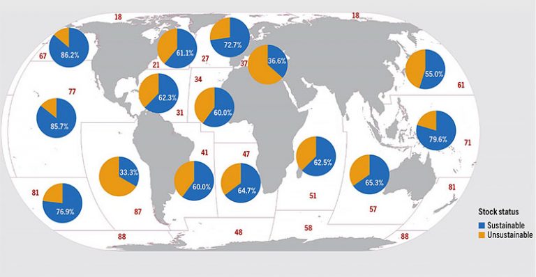 Estatísticas da pesca mundial