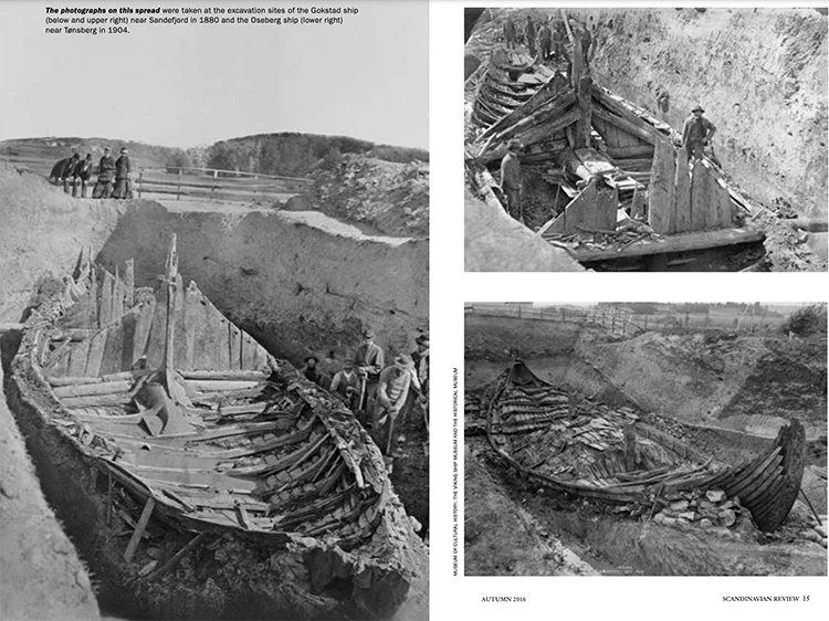 barcos vikings descobertos em 1904