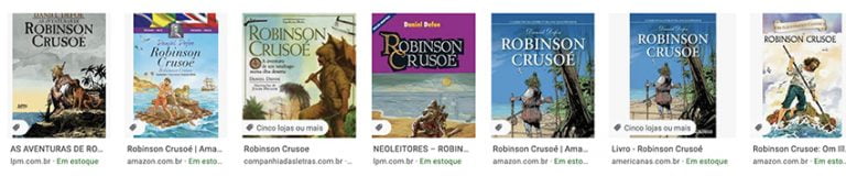 Edições de Robinson Crusoé, baseadas na vida de Alexander Selkirk