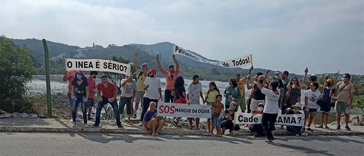 Protesto em Cabo Frio