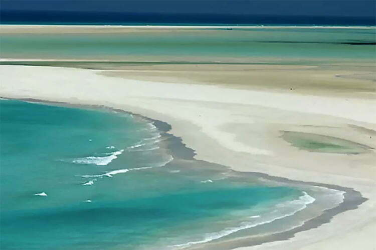 Ilha Socotra no Índico.