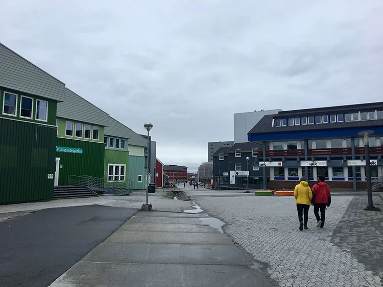 Nuuk cidade nova.