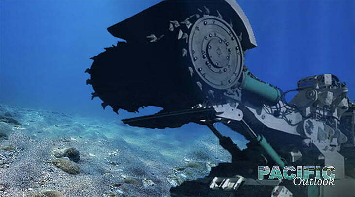 Máquinas da mineração submarina
