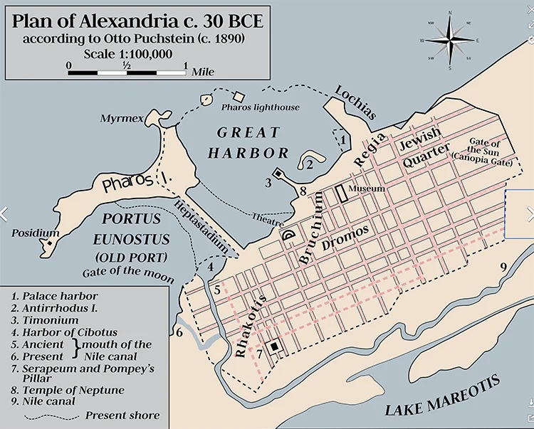 plano de Alexandria.
