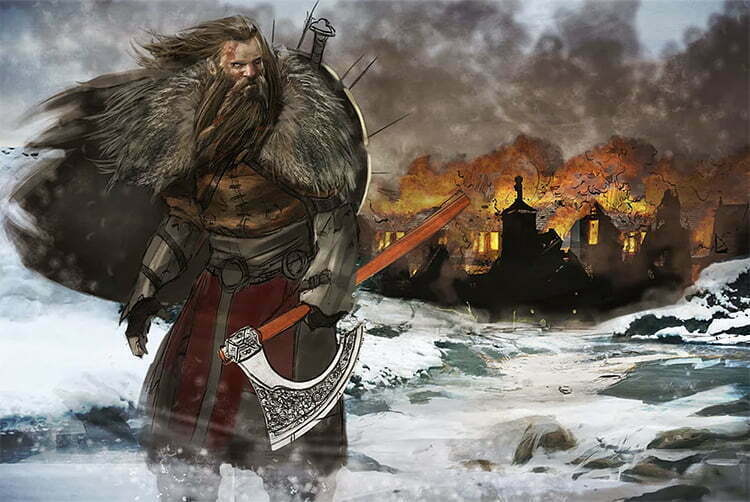 Guerreiro viking Palnatoke.