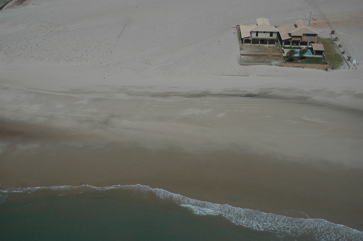 Ocupação de praias, litoral leste do Ceará