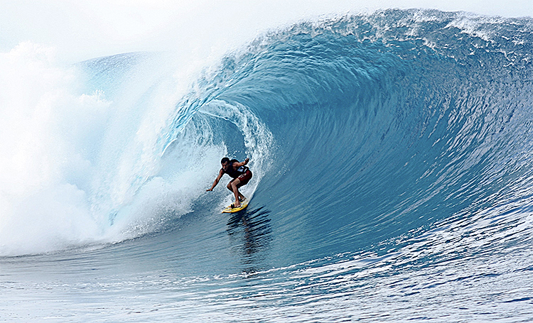 Surf em Teahupo'o, Taiti