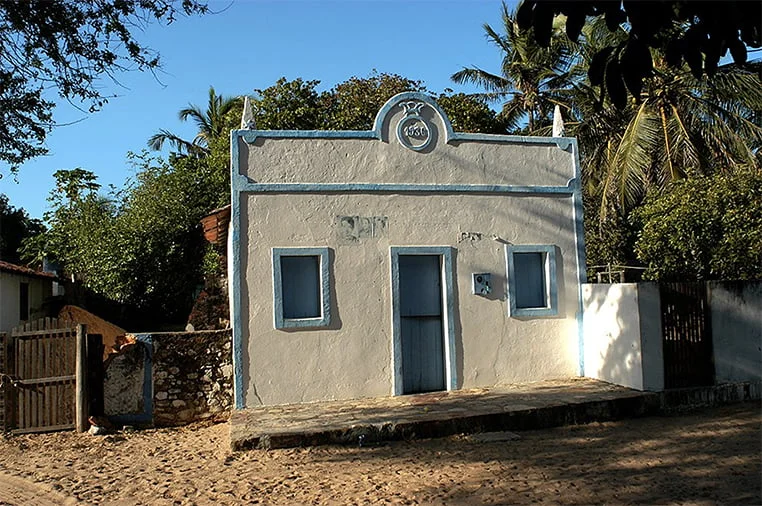 Casa da vila de pescadores.