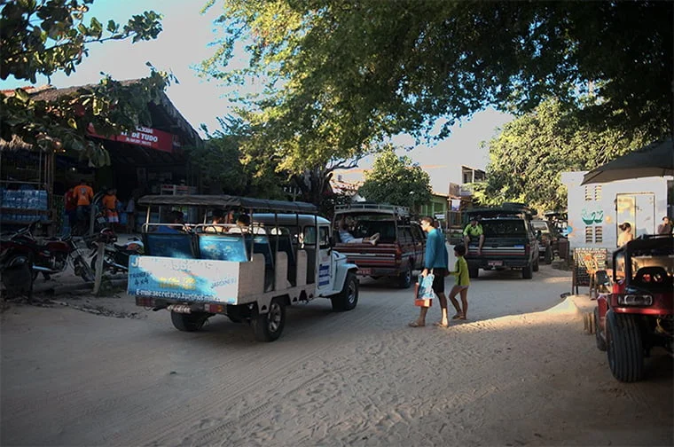 transito em Jericoacoara