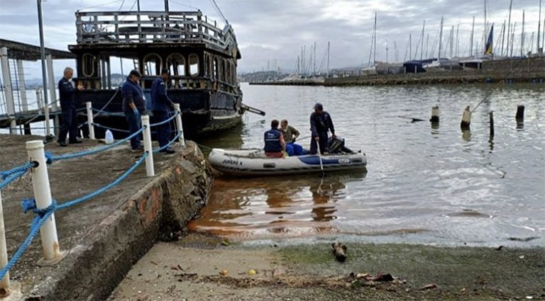 maré vermelha em Florianópolis