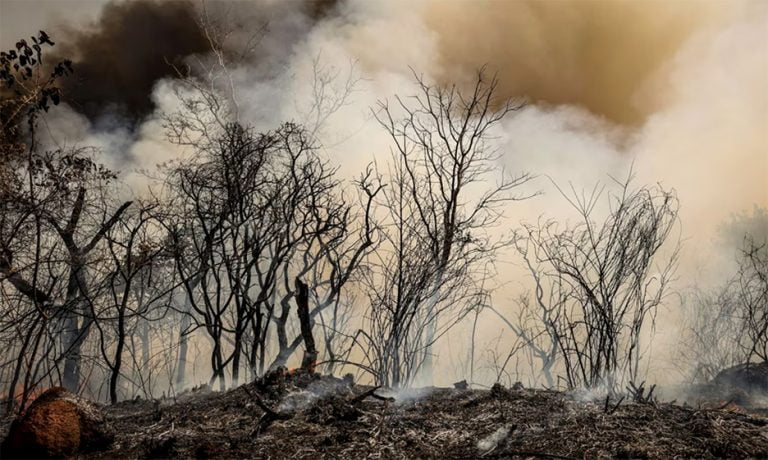 O Brasil pega fogo