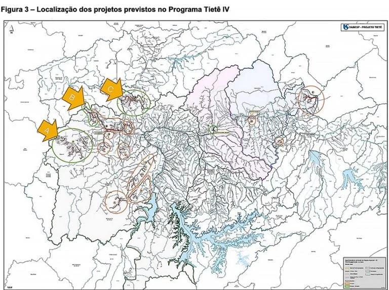 localização de projetos fase IV 