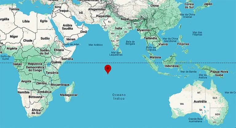 mapa de Diego Garcia