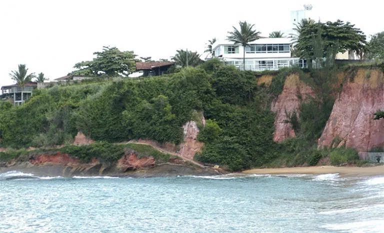 casa em falésia de Guarapari