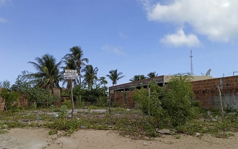 Especulação imobiliária em Caiçara, CE