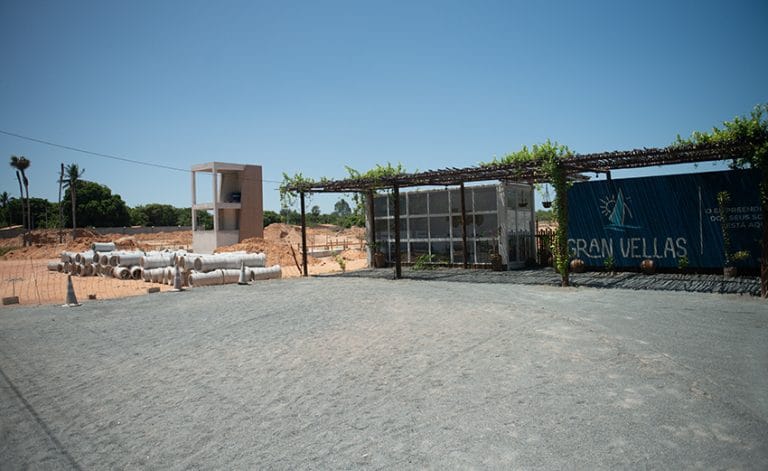 construção de Hotel em Preá