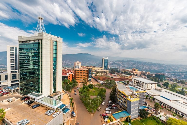 Kigali, capital de Ruanda