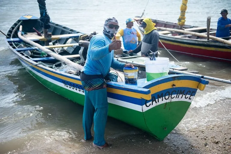 pescador artesanal de Camocim