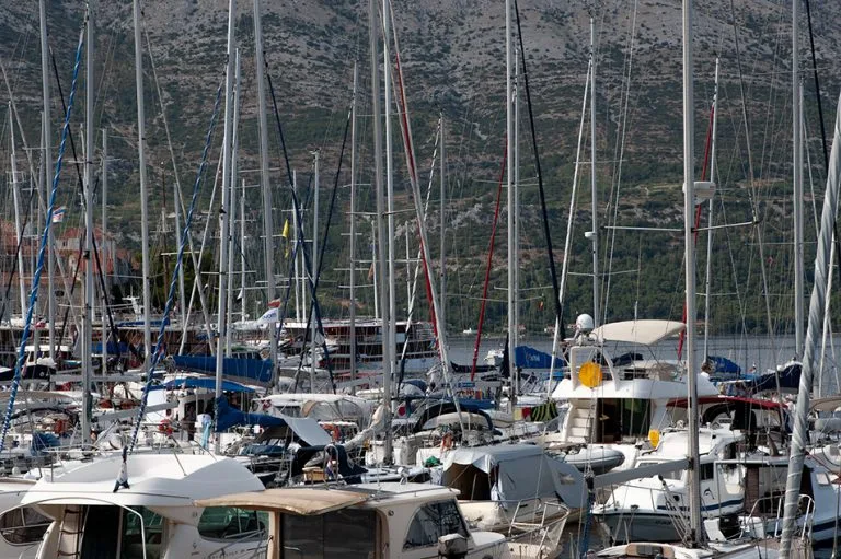 Marina para barcos de recreio