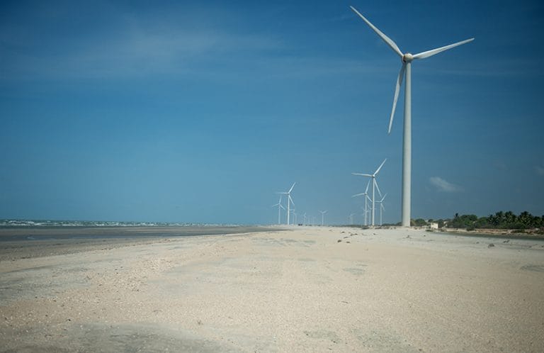 parque eólico em praia do ceará