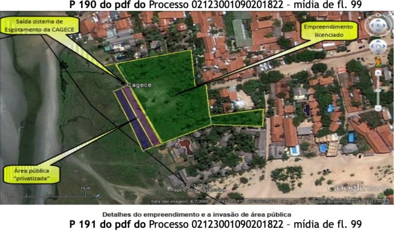 Imgem de hotéis irregulares em Jeri, Ceará 