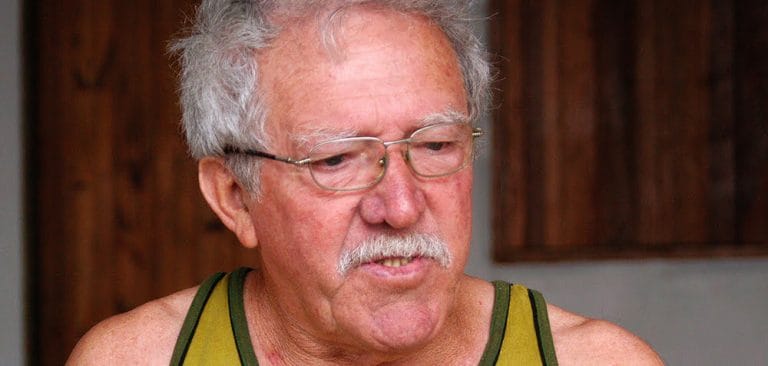 Seu Ezequiel Oliveira líder da comunidade caiçara de Marujá 