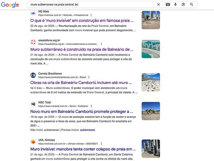 pesquisa sobre o muro