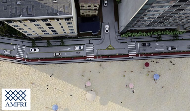 a reurbanização da orla de itapema, litoral de Santa catarina