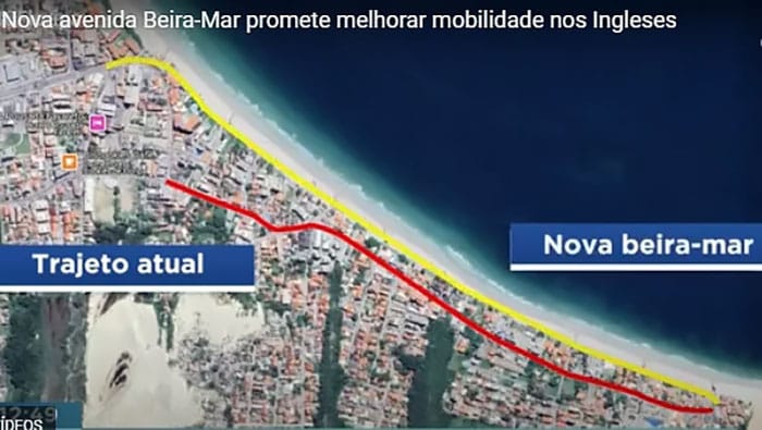 nova beira mar nos Ingleses