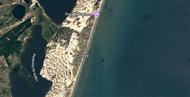 Cidreira, RS ocupação de dunas em 1984.