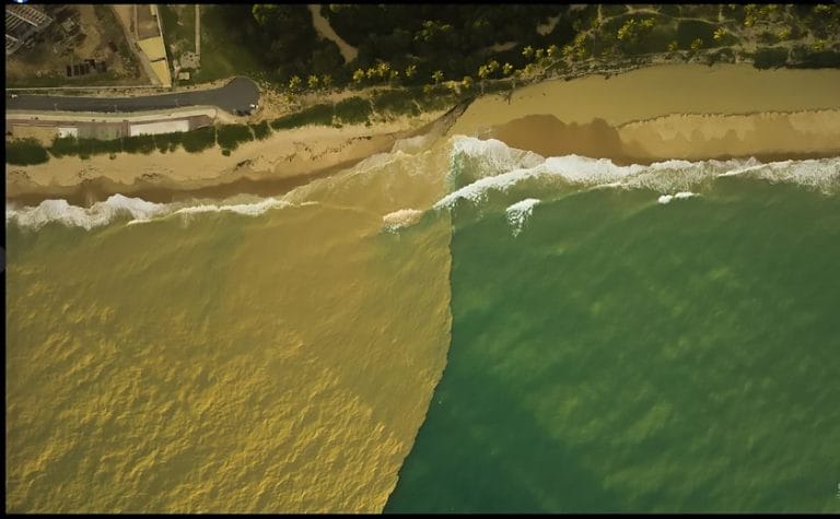 rio Jacarecica mudança de curso 