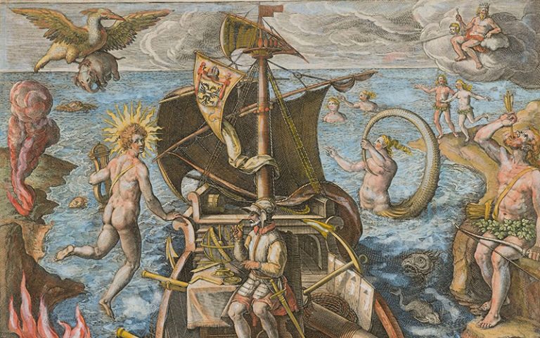  Fernão de Magalhães, imortalizado em 1591 por Jan van der Straet. 