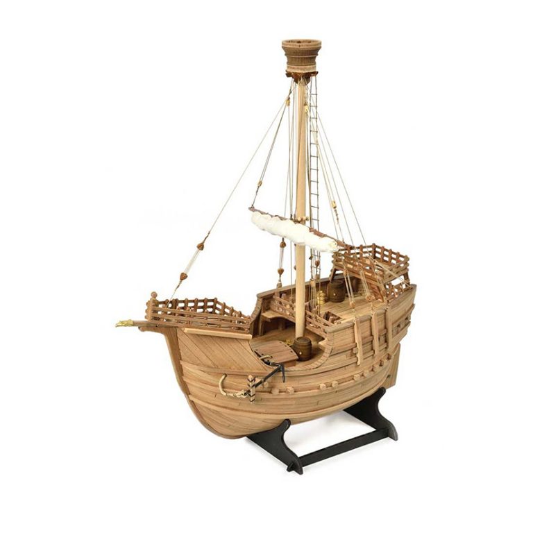 Modelo de coca medieval .