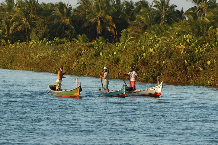Três canoas no S Francisco