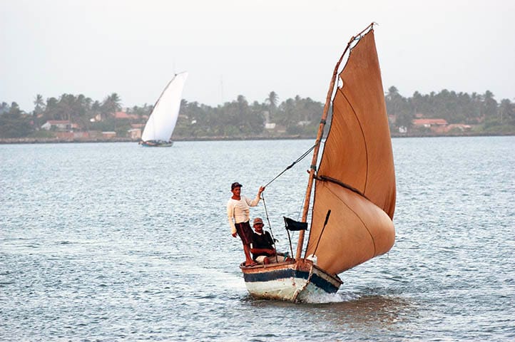 canoa de risco em Luis Correia