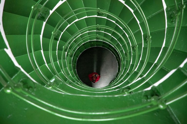 Por dentro de um farol da costa gaúcha