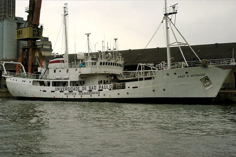 navio Professor W. Besnard.