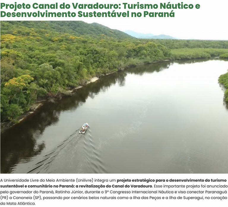 Blog da UNILIVRE, do Paraná