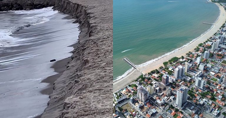 Balneário Piçarras naufraga depois de engordamento