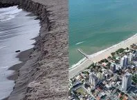 Piçarras: R$ 53 milhões jogados ao mar na engorda da praia