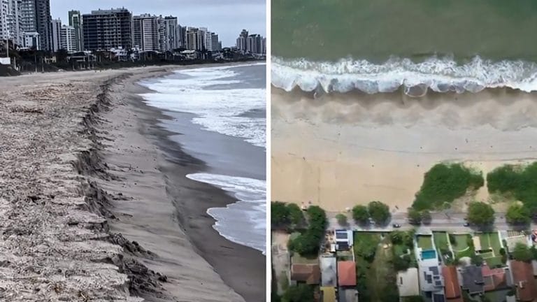 Piçarras, naufrágio da praia Central 