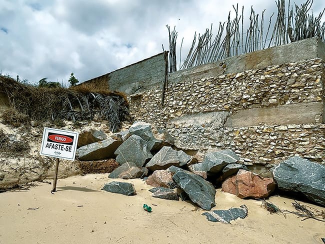 Erosão no Rio rande do Norte