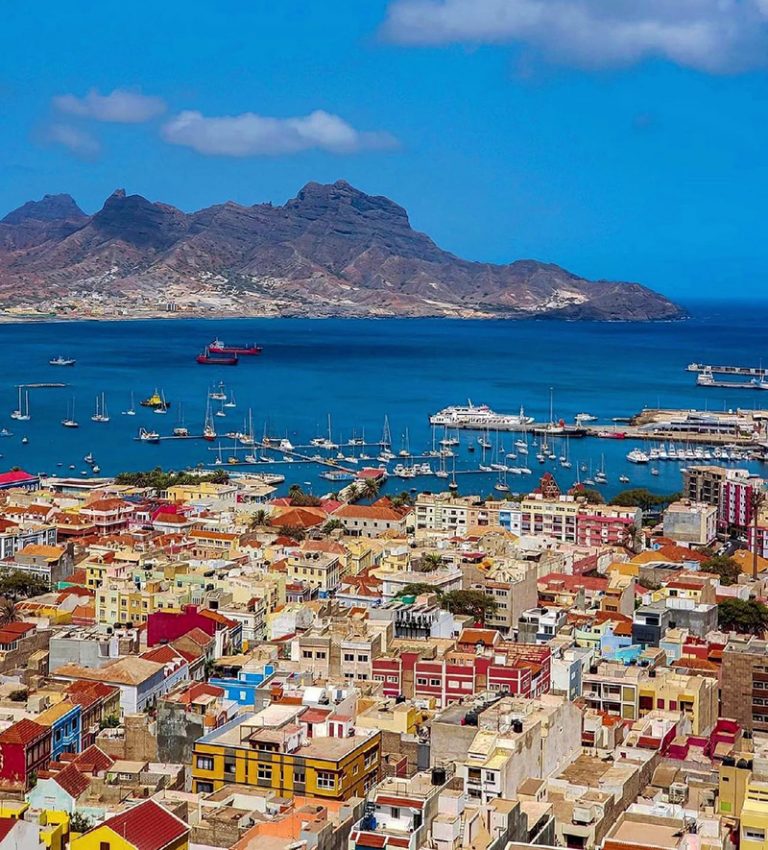 Mindelo, ilha de São Vicente.