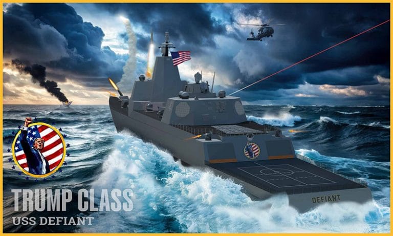 Navios de guerra nucleares de Trump