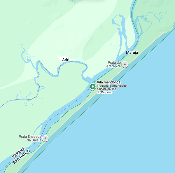 Vila Mendonça, Estreito do Melão